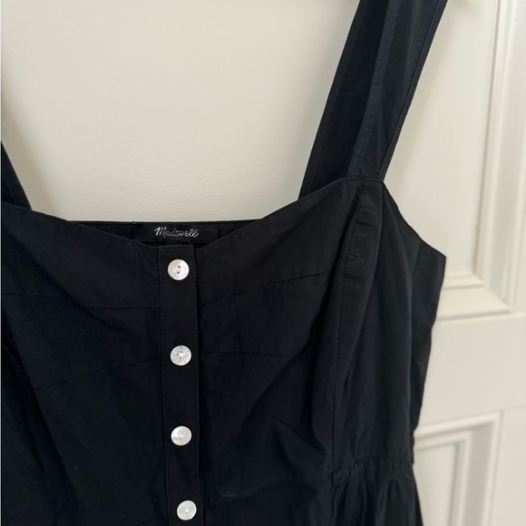 NWT Button Front Tiered Midi Dress - Picture 8 of 12